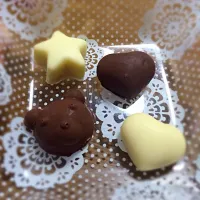 フランボワーズのムース入りチョコレート♡|yukoさん