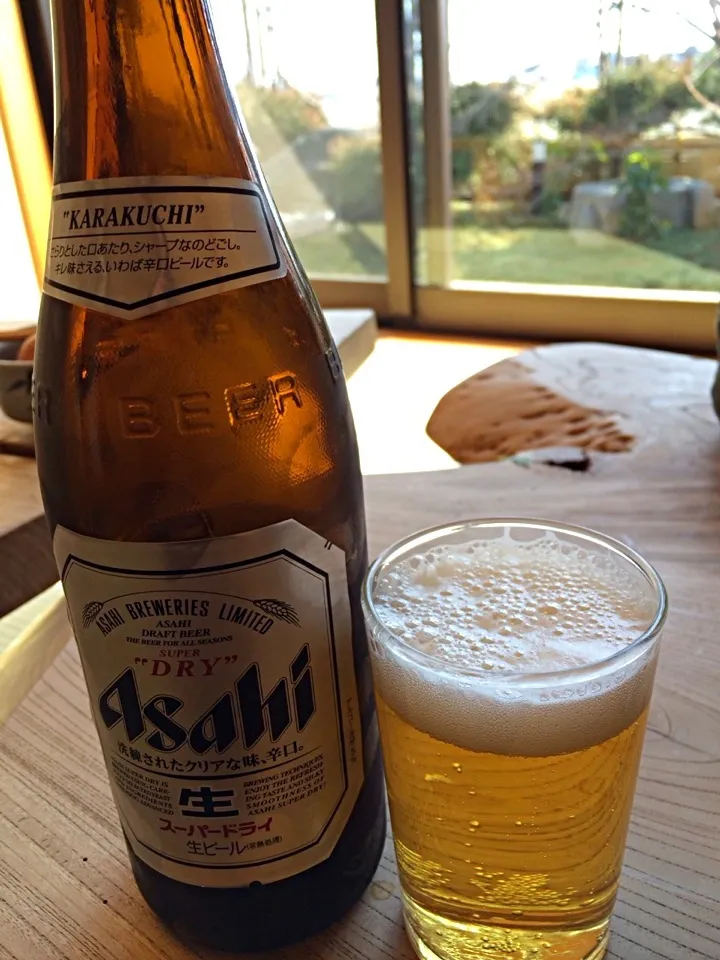 スーパードライで乾杯|あきらさん