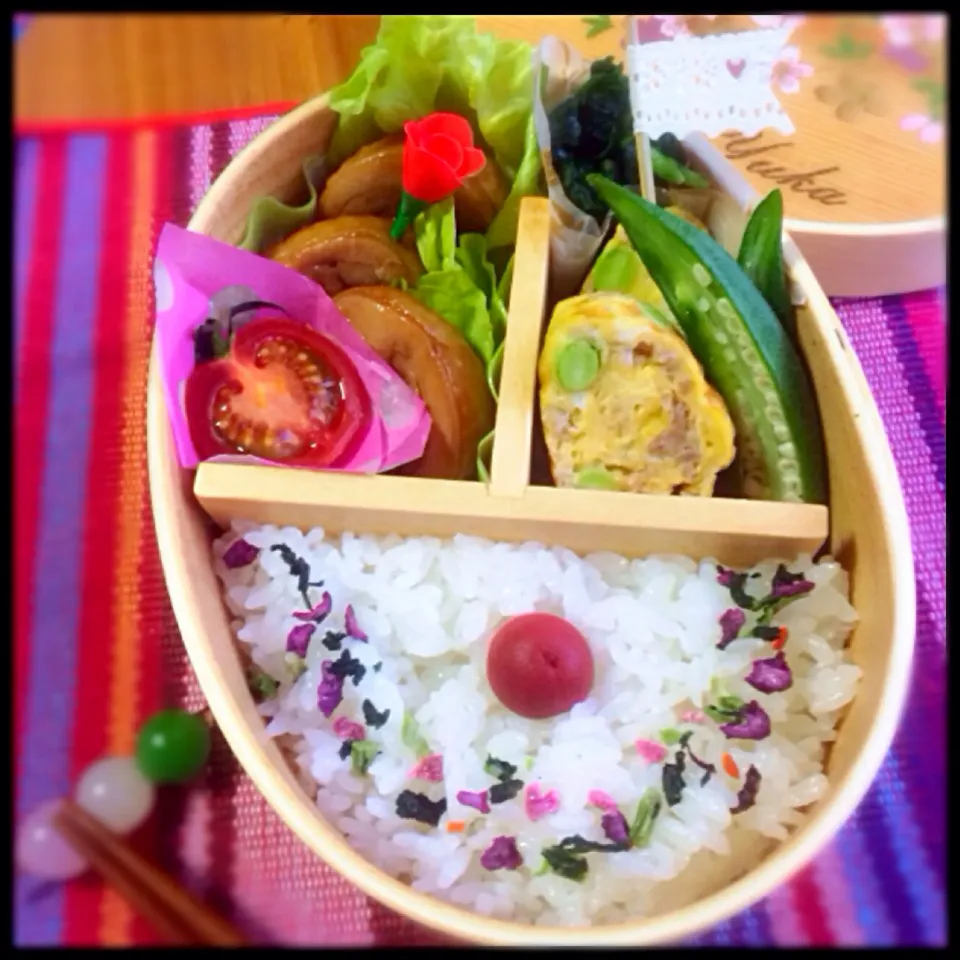 ゆっぴーઈ(◕ั◡◕ั)*ﾟ*♡のお弁当|kumiさん