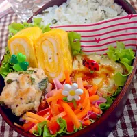 Snapdishの料理写真:今日のお弁当|みかんとかぼすさん