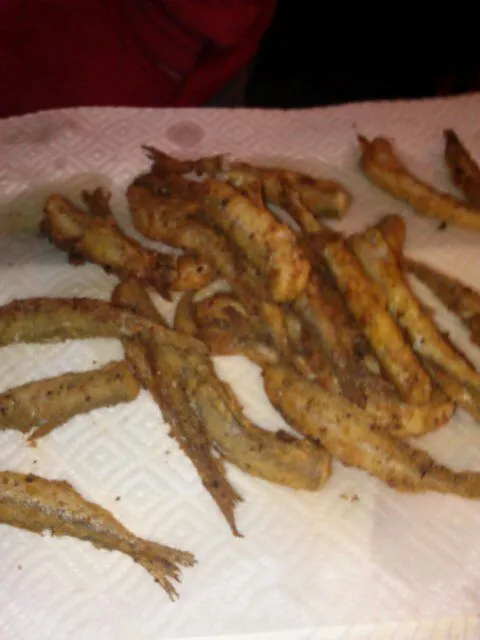 Fried smelts|Polly Gelfusoさん