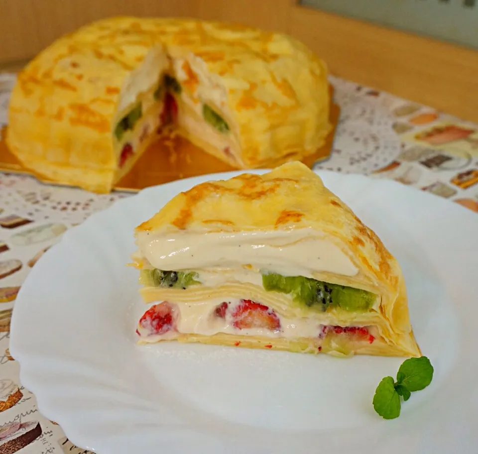 Snapdishの料理写真:Mille Crêpes|麻糬さん