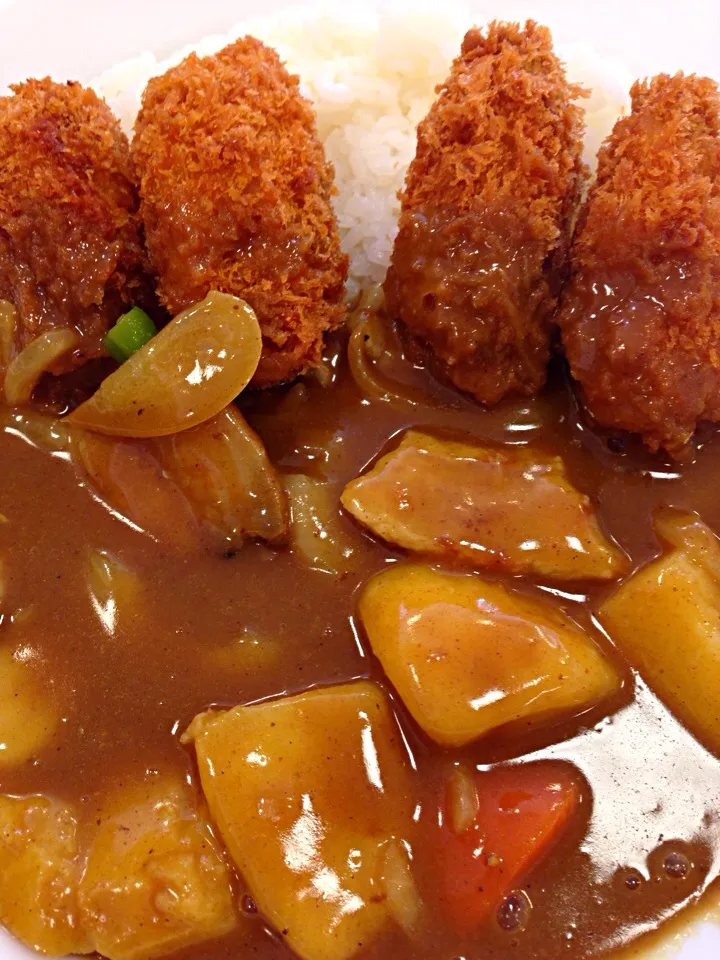 グランド マザー カレーに牡蠣フライトッピング|annexさん