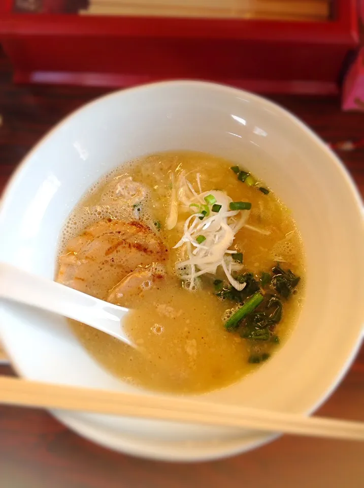 塩ラーメン 麺屋みかみ|アライさんさん