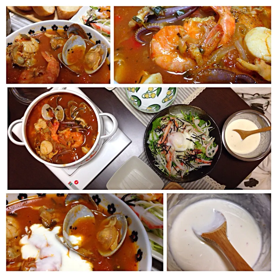 Snapdishの料理写真:Seafood Stew with Aioli|YvoMiwaさん