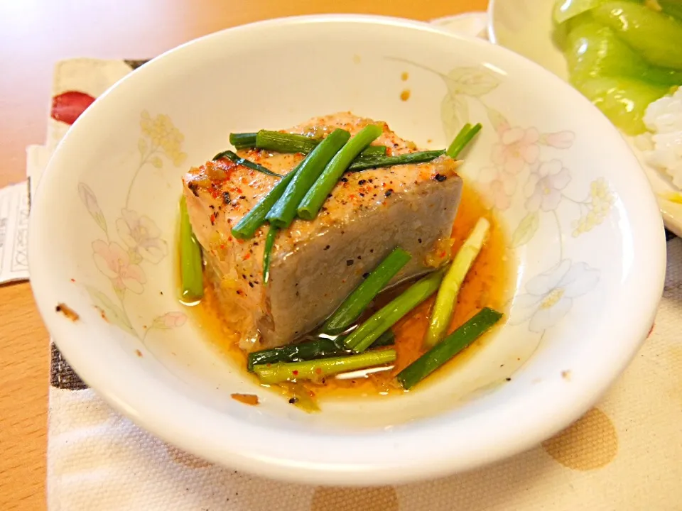 Poached salmon|hongminhさん