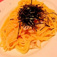 Snapdishの料理写真:明太子スパゲティー