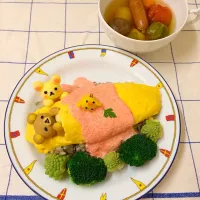 Snapdishの料理写真:眠れる森のリラックマ