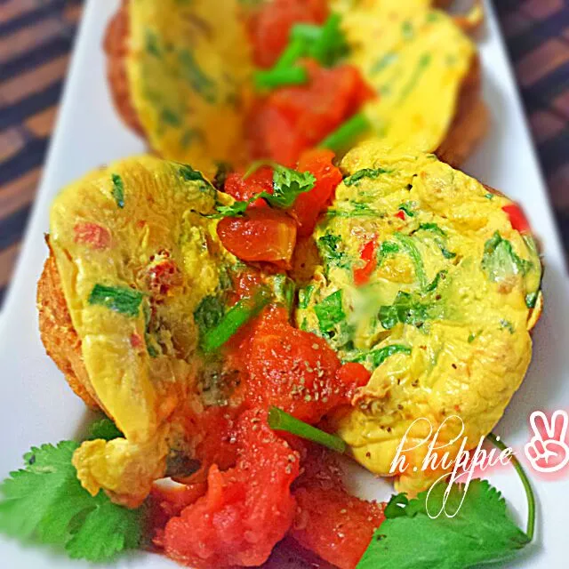 mediteranean egg frittatas|cory harrisさん