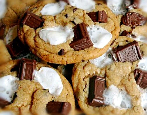 **homemade chocolate chip and marshmallow cookies √√|T@y!•®<3さん