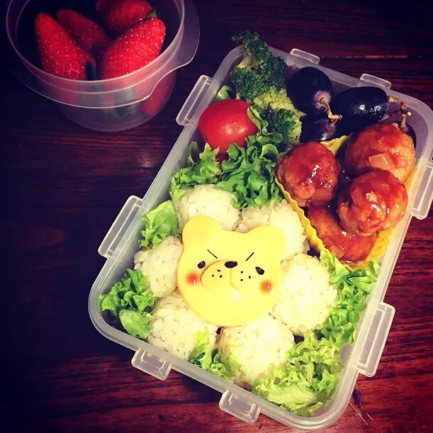 Pong de Lion Meat ball Bento.|Yuka Nakataさん