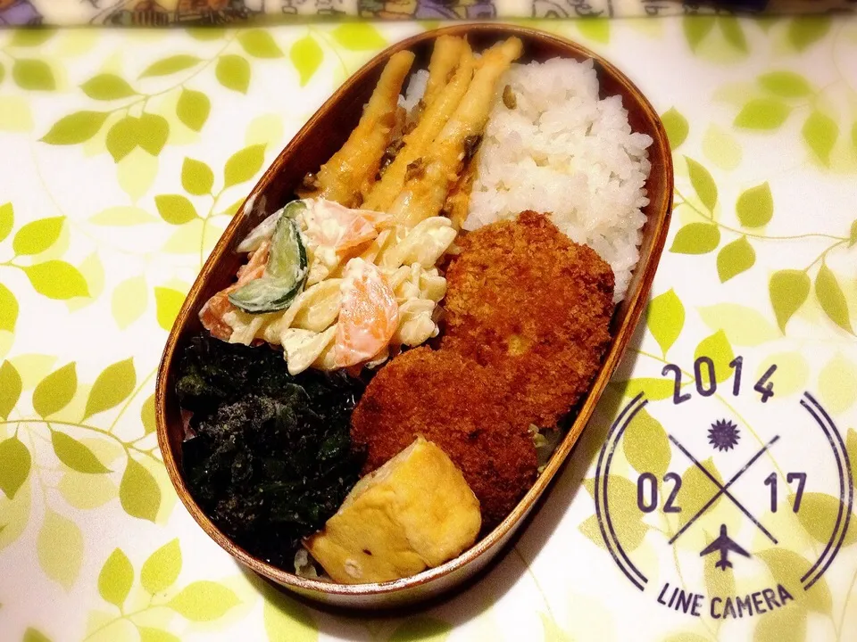 20140217 お弁当|ほんださんさん