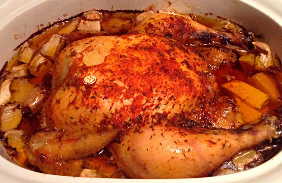 Snapdishの料理写真:Crockpot Chicken|http://melissasmenu.wordpress.com/さん