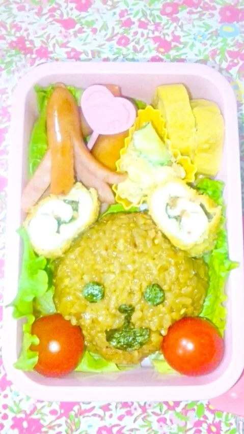 森のクマさん弁当|まみさん