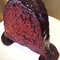 Snapdishの料理写真:Chocolate cake with chocolate ganache