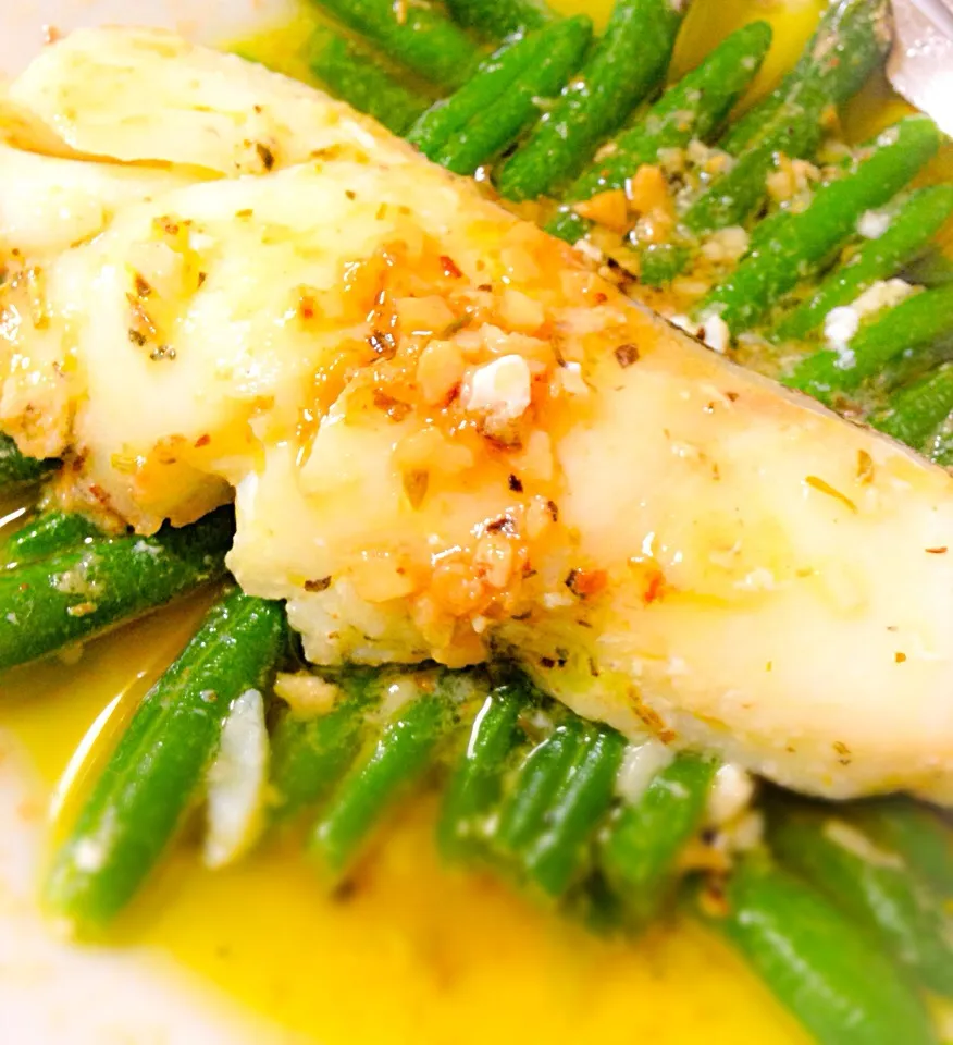 Grilled Codfish with lemon sauce|Hayatoさん