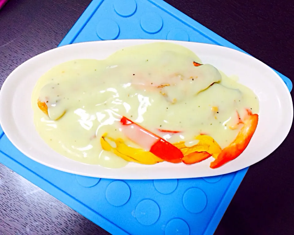 Grilled Salmon sauted in White Sauce|Jaimie Alvarezさん