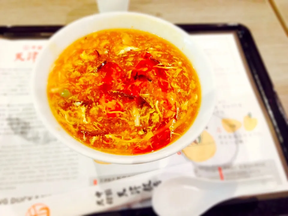 Snapdishの料理写真:サンラーメン|hitominnさん