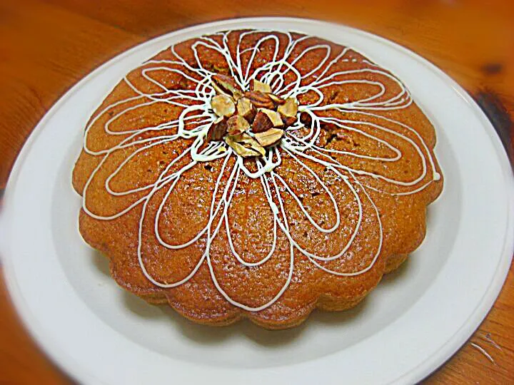 flower shaped carrot cake|Alley Catさん