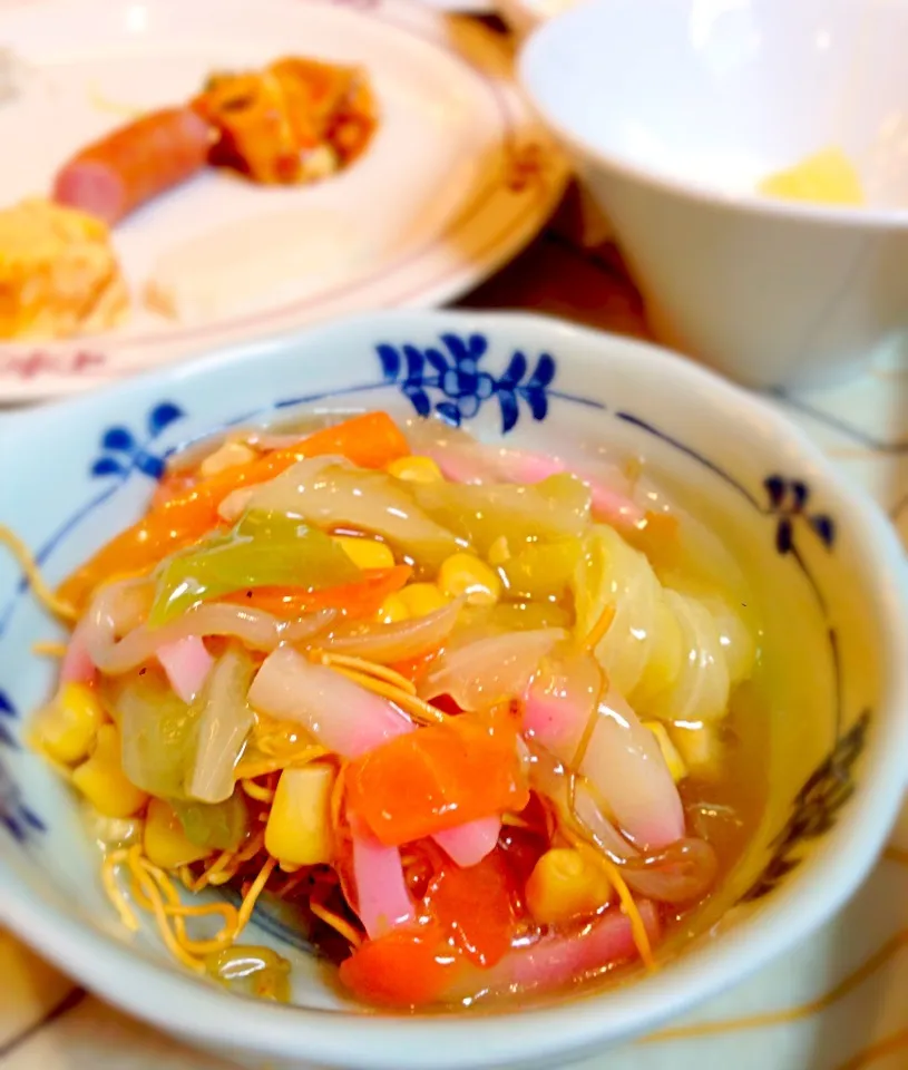 朝のホテルバイキングに長崎皿うどんパリパリ麺|tonさん