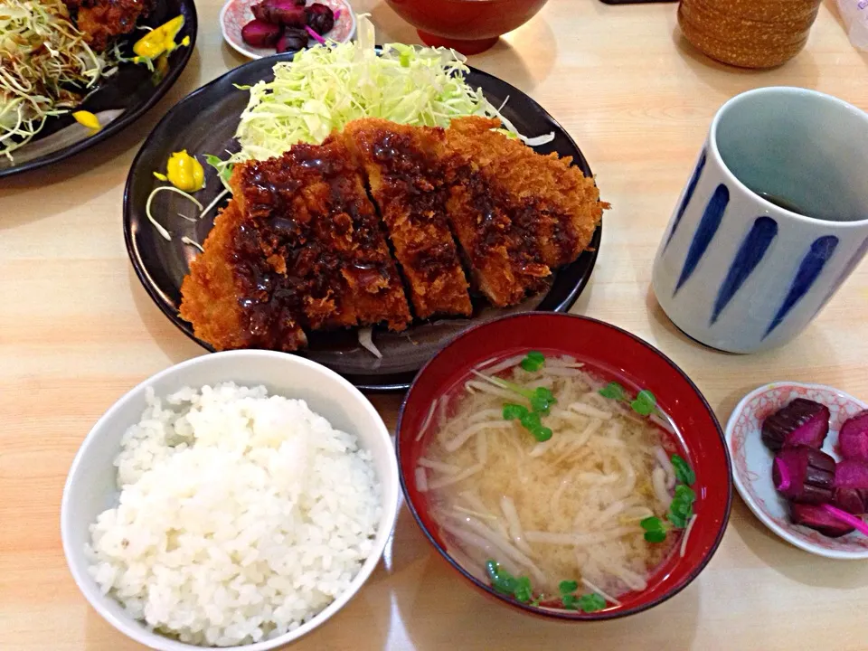 とんかつ定食|純さん