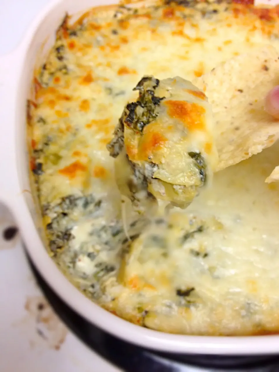 Spinach and artichoke dip|macey aucoinさん