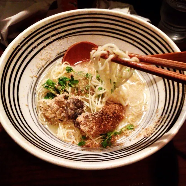 Snapdishの料理写真:鯛塩ラーメン(lamian)|maixx ใหม่さん