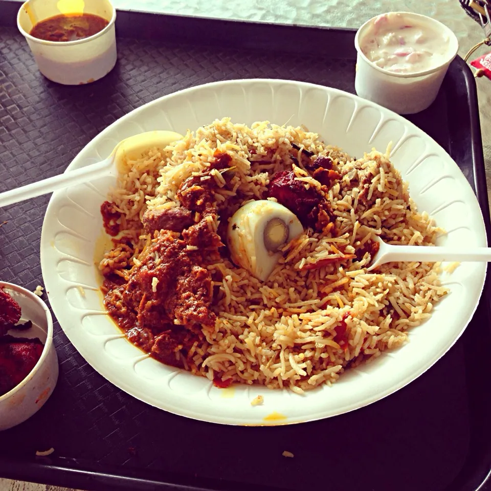 Mutton biryani|maixx ใหม่さん