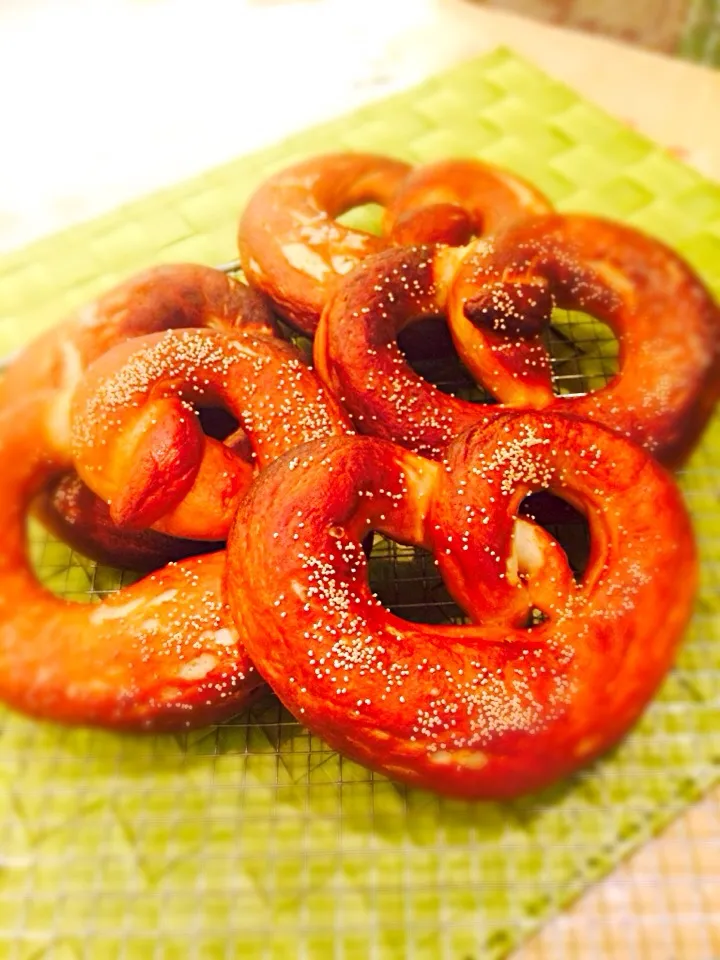 プレッツェルで乾杯！|ラパンマロンさん