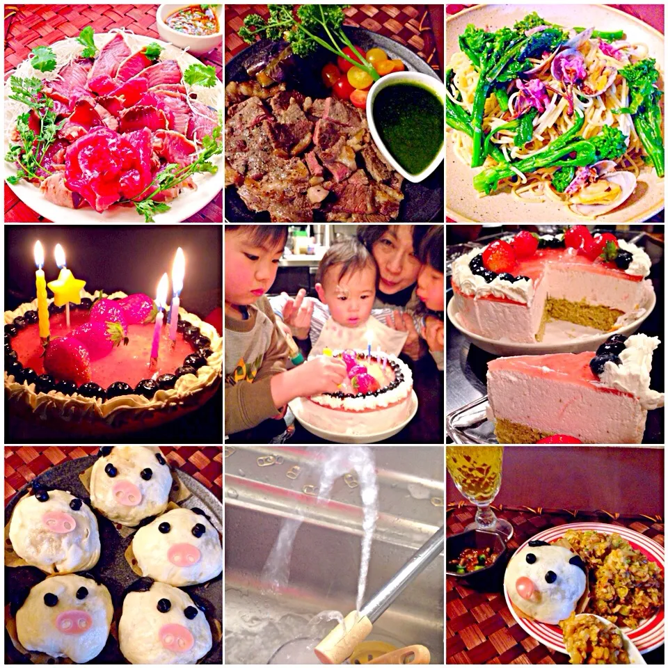 Mom' Birthday Party🎉母のお誕生日会|🌈Ami🍻さん