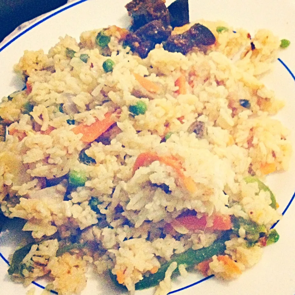 Fried Rice and Eggplant pickle|Messy Chefさん