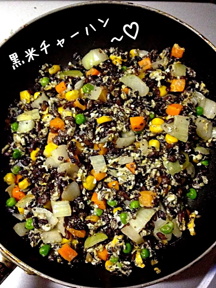 Chaahan made with black rice|Marinaさん