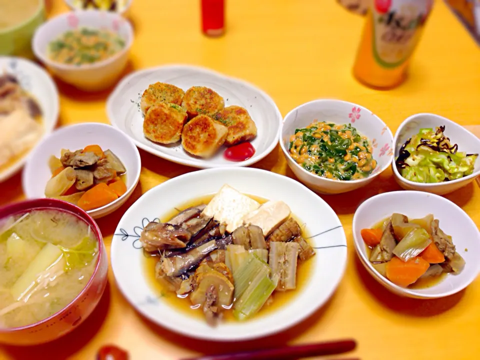 ぐべ(げんげ)と豆腐の煮付け定食〜(*´∀`*)|あいあいさん