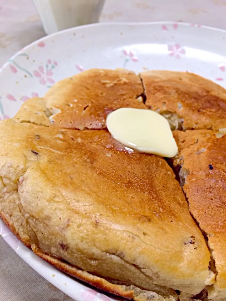 お餅&あんこinのパンケーキ|Nao Yamamotoさん