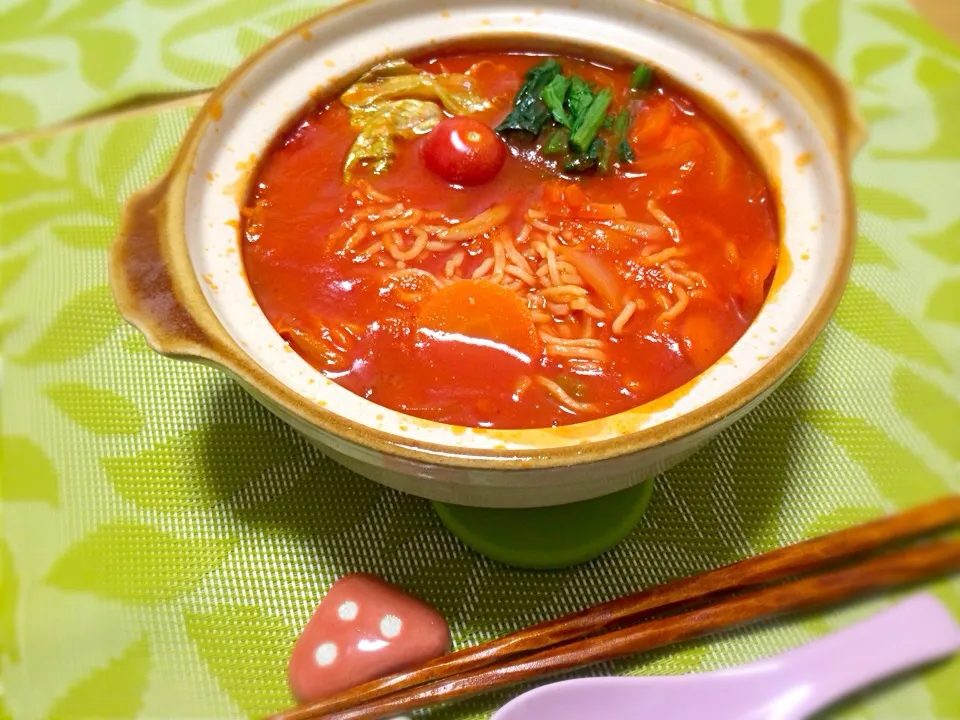 トマトラーメン|こかよさん