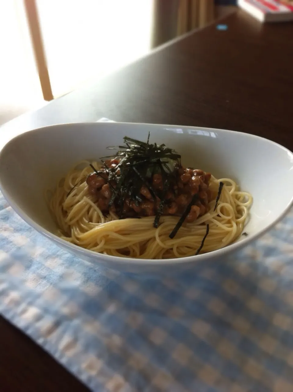 納豆釜玉そうめん♡|ななさん