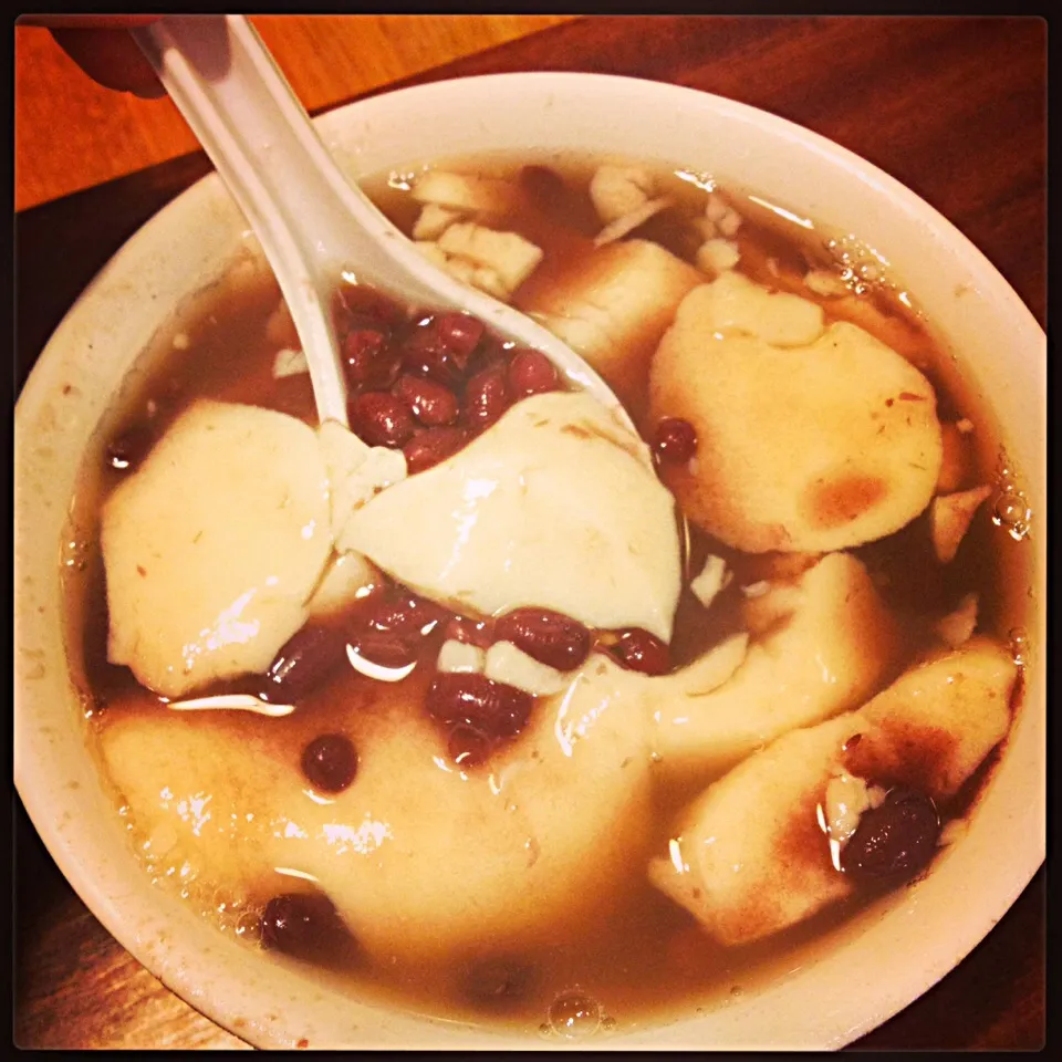 Red Bean Tofu Pudding|tzean chenさん