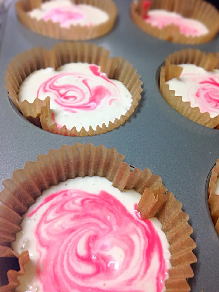 Pink Marble Cupcakes|Yuko Sasakiさん