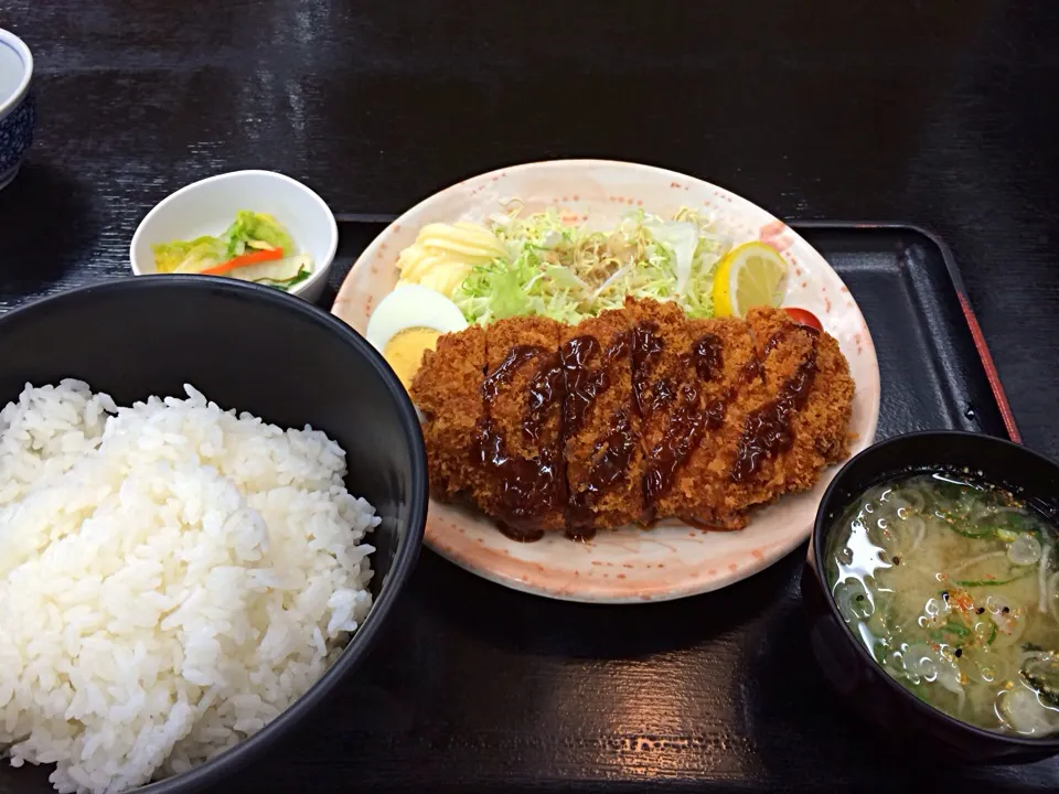 チキンカツ定食|oguteaさん