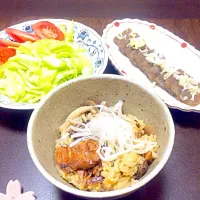 さんま缶の炊き込みご飯|ちーさん