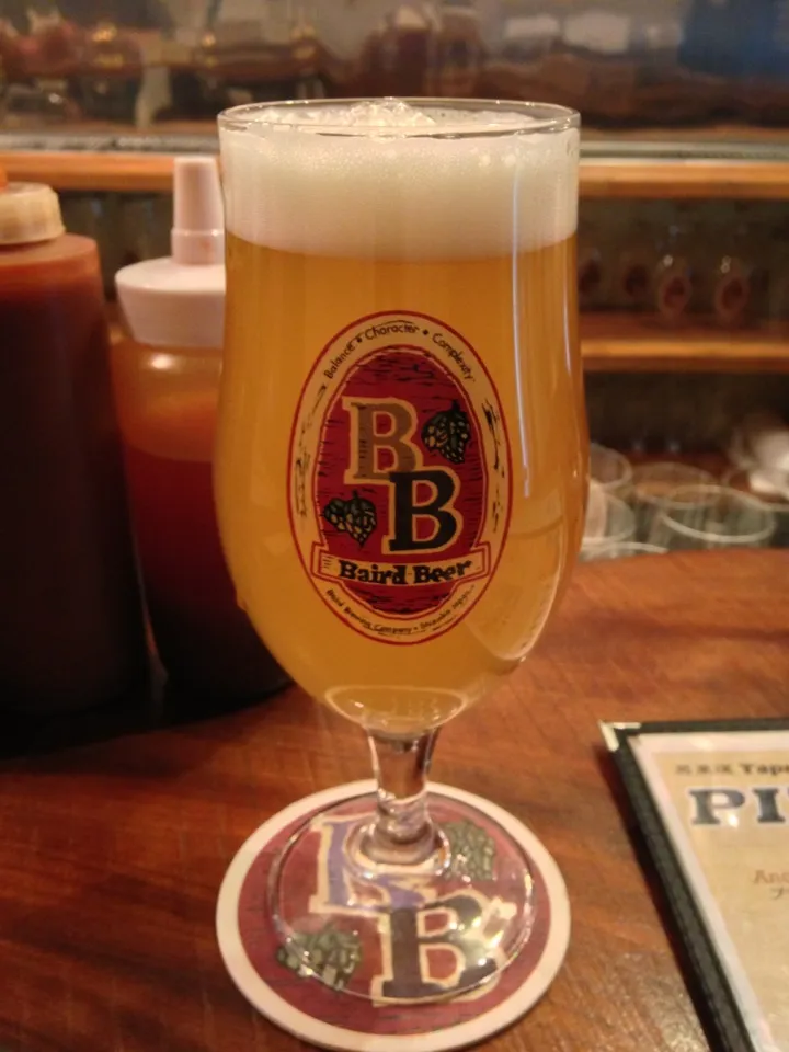 @Pega_O: Temple Garden Yuzu Wit (@ 馬車道タップルーム Baird Bashamichi Taproom)|PegaOさん