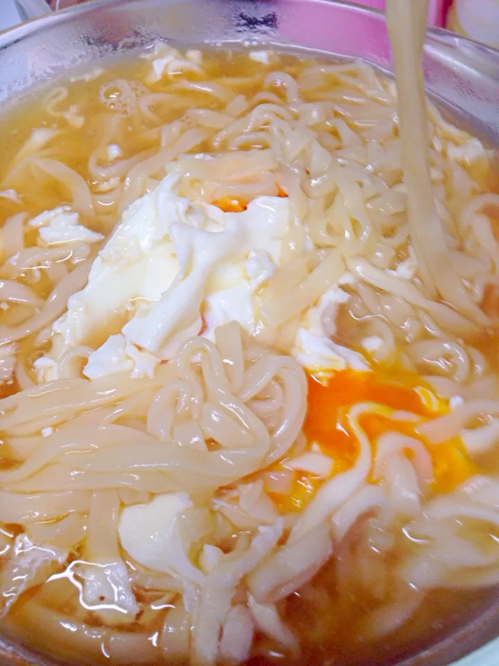 Instant Udon with eggs|Deana/Akinaさん