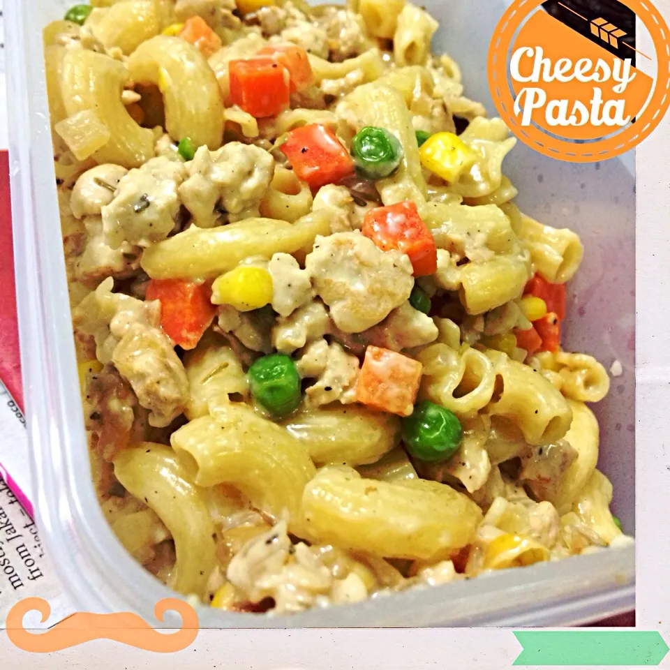 Cheese pasta with chicken|prissyさん