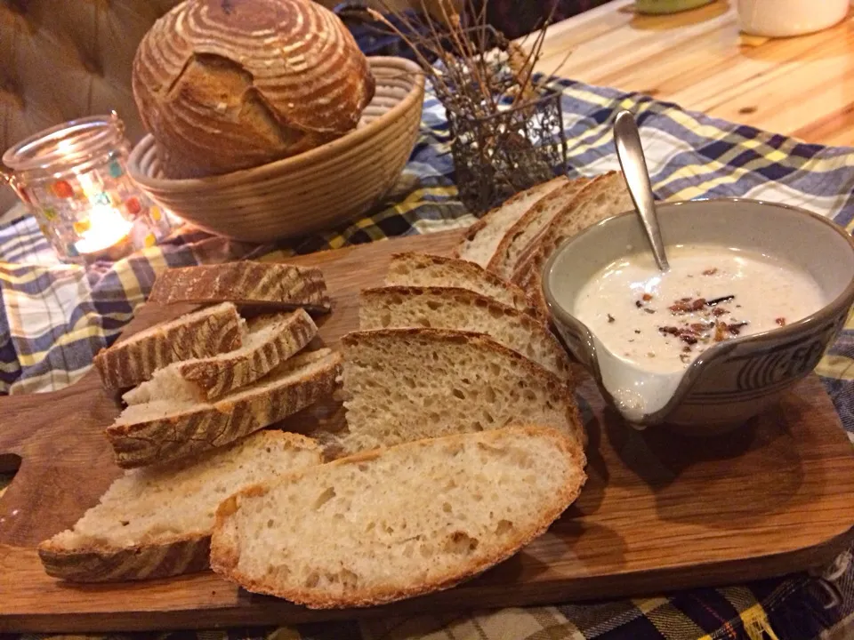 Classical sourdough and tomato soup~|🍞LeeLee🍞さん