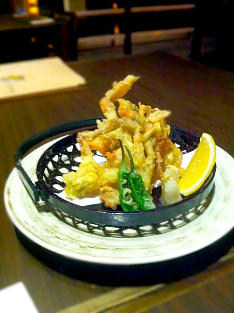 Soft shell crap@japanese cuisine|Jesly Chianさん