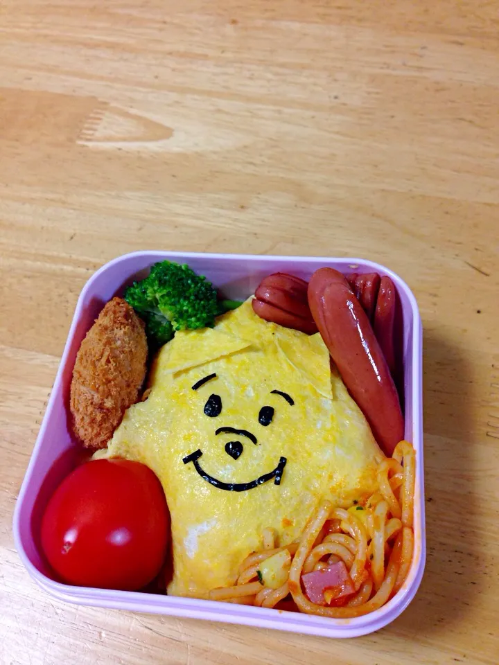 ぷーさん弁当|ケロさん