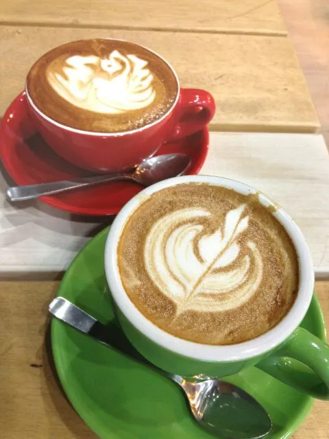 Breakfast time cappuccino & latte|m!ckongさん