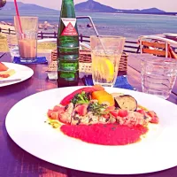 Snapdishの料理写真:海沿いlunch♡|micchi...♡さん