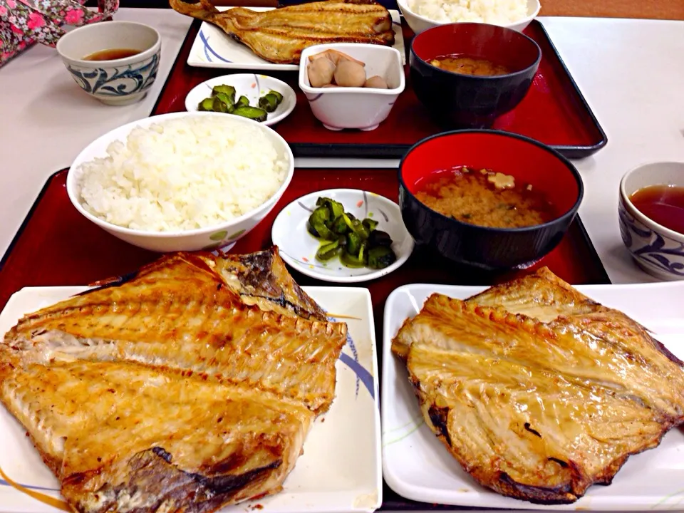 縞ホッケ＆つぼ鯛 焼魚定食＠三重|take7887さん