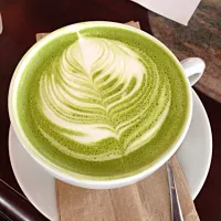 Snapdishの料理写真:greentea latte|kunさん